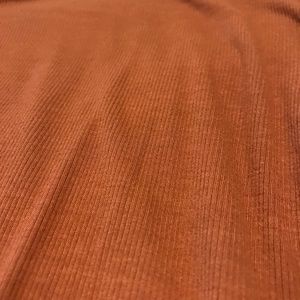 Long Sleeve Rusty Orange Top
